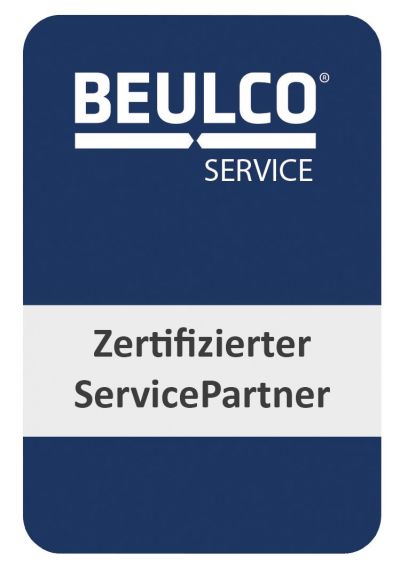 Logo „zertifizierter Partner“ der Firma BEULCO